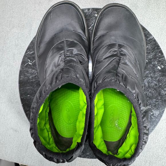 OOFOS Oomg Black Snow Bootie Women’s Size 7 US - Picture 6 of 8